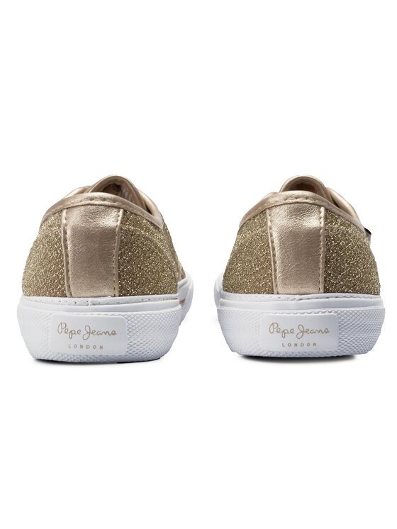 Pepe Jeans Tenisenes Pepe Jeans Aberlady Sevy PLS30815 Zelta