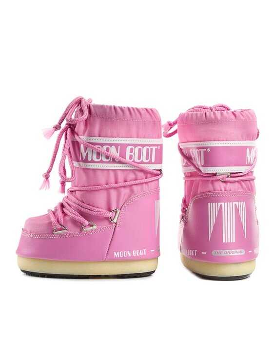 Cizme de zăpadă Moon Boot Nylon 14004400063 M Roz | Epantofi.ro
