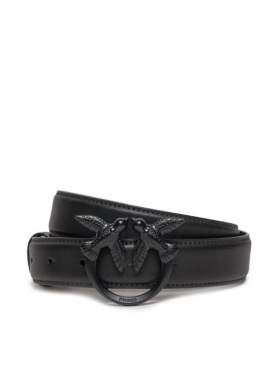 PINKO Curea de Damă Pinko Love Berry H3 Belt. PE 24 PLT01 100125 A1K2 Negru