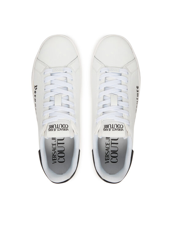 Versace Jeans Couture Sneakersy Versace Jeans Couture 80YA3SKC Biela