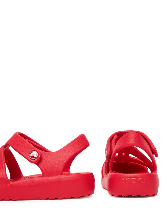 Crocs Босоніжки Crocs Kids' Classic Fisherman Sandal 210625 Червоний