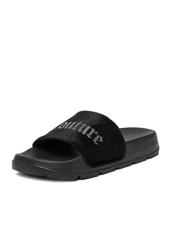 Juicy Couture Шльопанці Juicy Couture PJC5 Чорний