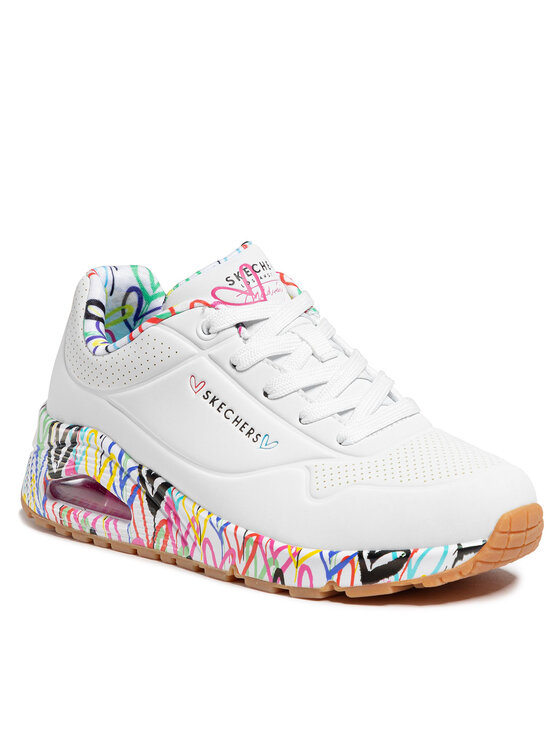 Skechers Zapatillas Skechers Uno Loving Love 155506/WHT Blanco