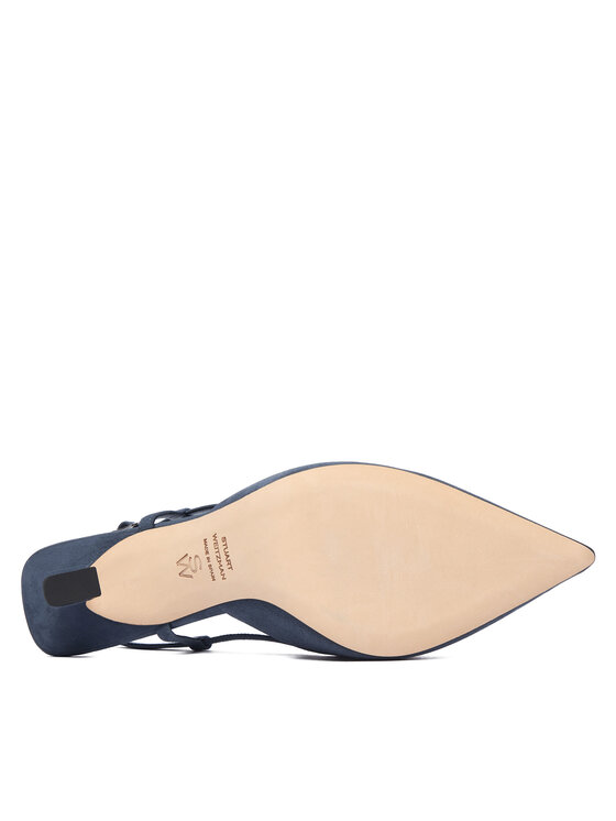 Stuart Weitzman Туфлі Stuart Weitzman Vinnie 50 Slingback SJ433 Cиній