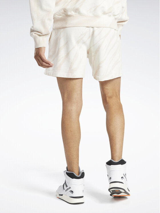 Reebok Reebok Pantalones cortos deportivos Classics Block Party Shorts HT8180 Blanco