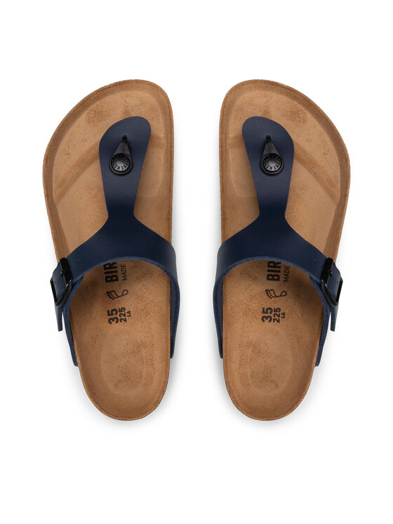 Birkenstock В'єтнамки Birkenstock Gizeh 0143621 Cиній