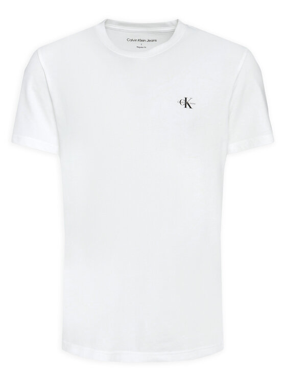 Calvin Klein Jeans Calvin Klein Jeans Marškinėlių komplektas Monologo J30J320199 Balta Regular Fit