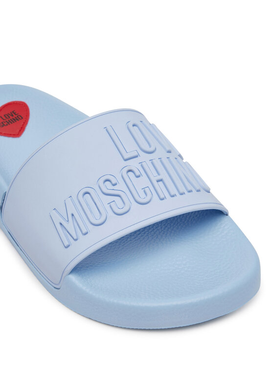 LOVE MOSCHINO Шльопанці LOVE MOSCHINO JA28052G0MI15712 Голубий