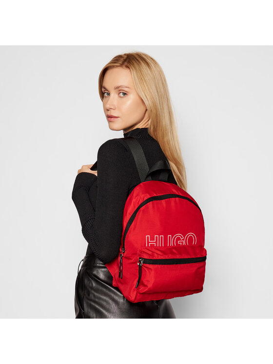 HUGO Nahrbtnik Hugo Reborn Backpack 50452695 10231109 01 Rdeča
