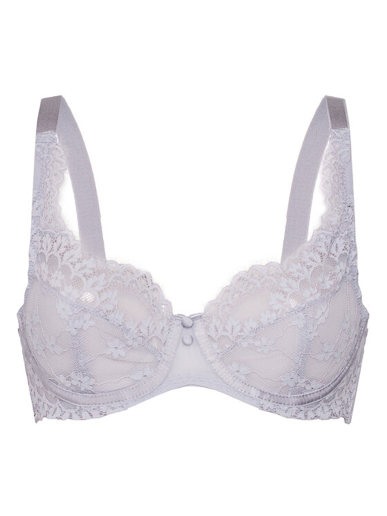 Hunkemöller Hunkemöller Nedrček s kostjo Daisy 301148 Vijolična