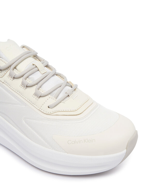Calvin Klein Snīkeri Calvin Klein Chunky Runner Laceup HM0HM02224 Balts