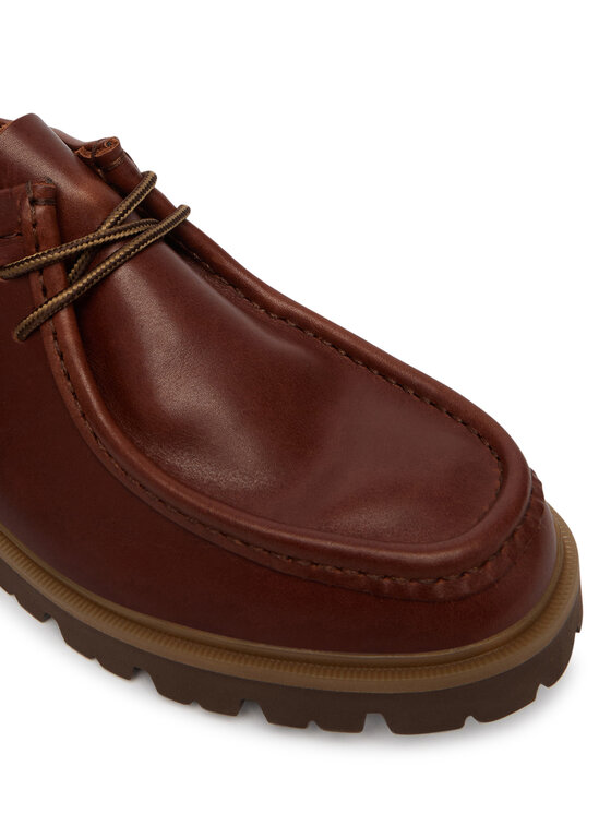 Clarks Туфлі Clarks Cleyhill Seam 26186417 Коричневий