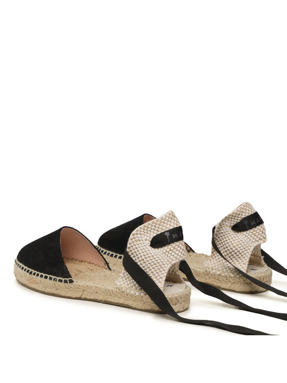 Manebi Еспадрили Manebi Valencia Espadrilles K 1.0 P0 Черен
