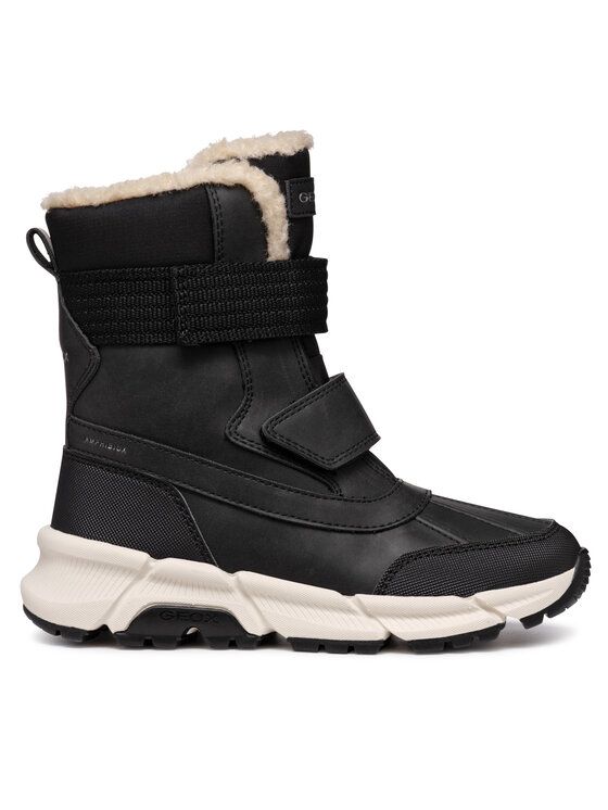 Geox Cizme de zăpadă Geox J Flexyper Plus Boy J46LCF 0MEFU C9999 M Negru