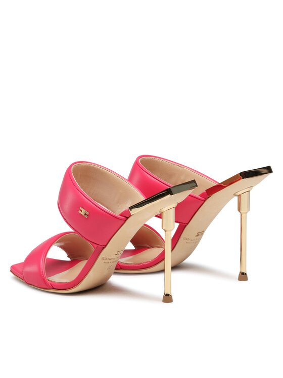 Elisabetta Franchi Шльопанці Elisabetta Franchi SA-66L-32E2-560 Рожевий