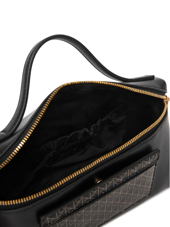 Calvin Klein Kosmetický kufřík Calvin Klein Emblem Aop Beauty Case Giftset LV04F1102G Černá
