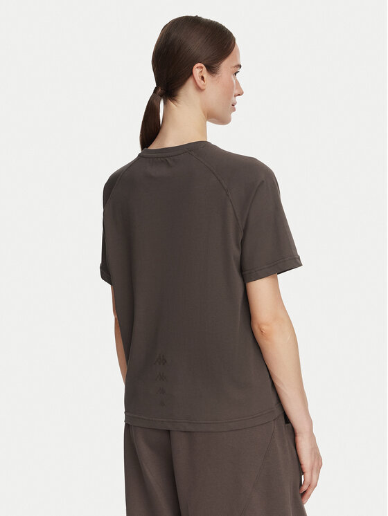 Kappa Kappa T-shirt 34258QW Marrone Regular Fit
