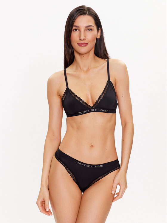 Tommy Hilfiger Tommy Hilfiger Tangice UW0UW04184 Črna