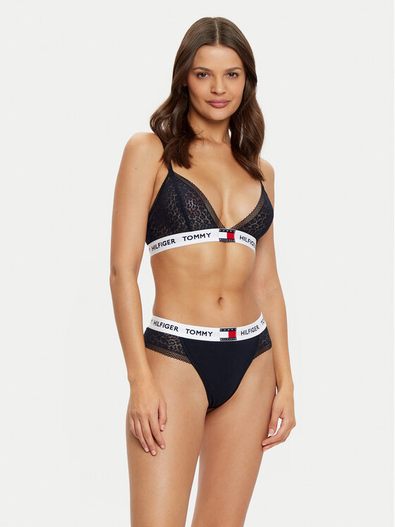 Tommy Hilfiger Tommy Hilfiger Tangice UW0UW05619 Mornarsko modra