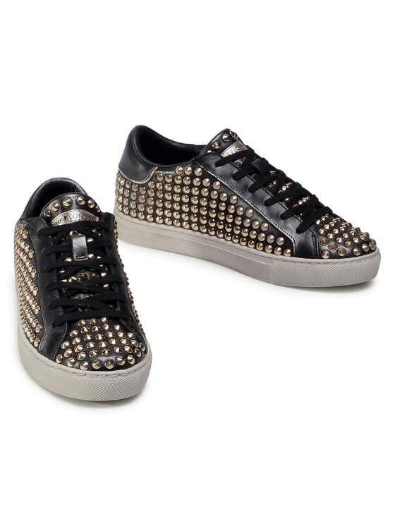 Crime Gothic Dorphins　6.6 Sneakers Crime London Low Top Essential 25611AA3.20 Negru