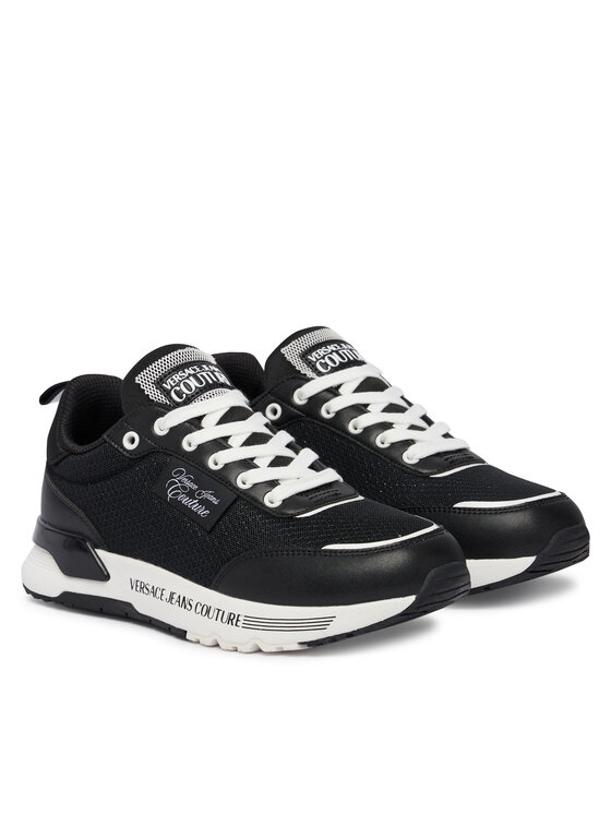 Versace Jeans Couture Снікерcи Versace Jeans Couture 80VA3SA3 ZSD97 Чорний