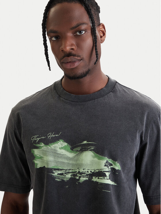 HUGO HUGO Camiseta Nextralio 50560090 Negro Regular Fit