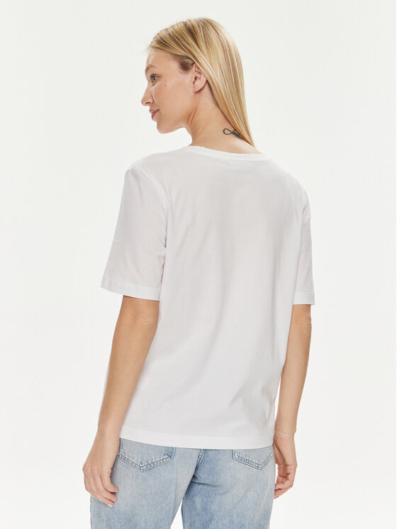 Lacoste Lacoste Футболка TF7300 Білий Regular Fit