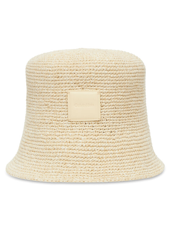 Calvin Klein Šešir Calvin Klein Crochet Bucket LV04K5064G Bež