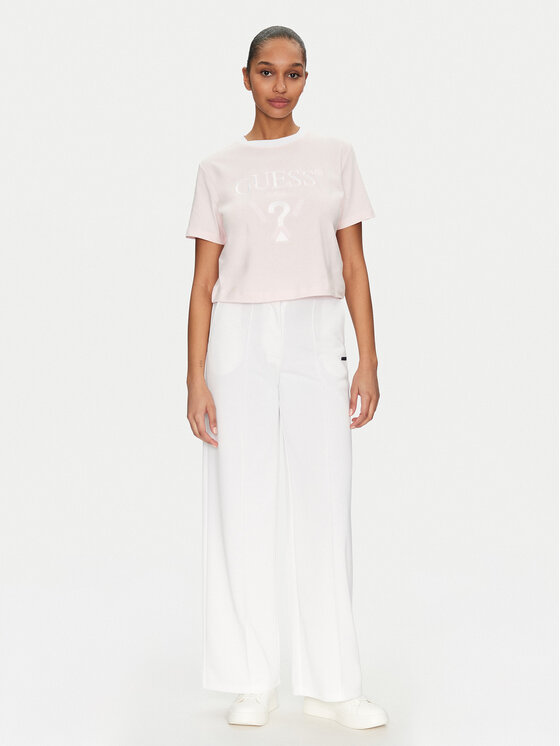 Guess Guess Футболка V5GI18 I3Z14 Рожевий Boxy Fit