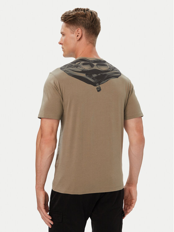 C.P. Company C.P. Company Camiseta 21CMTS725A005100W Beis Regular Fit