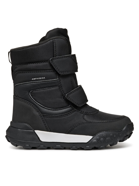Geox Апрески Geox J Trekkyup Boy B Abx J46MBB 050FU C0039 M Черен