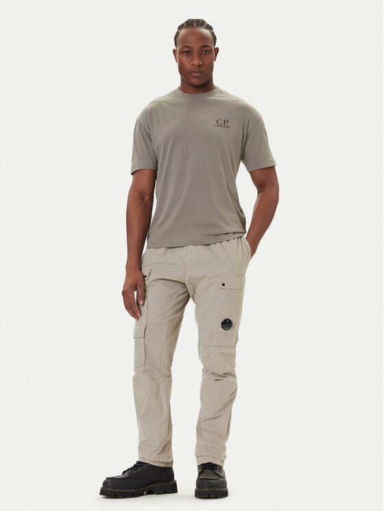 C.P. Company C.P. Company Camiseta 19CMTS103A005100W Caqui Regular Fit