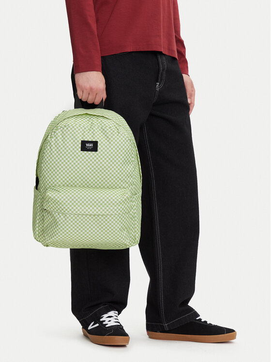 Vans Mugursoma Vans Old Skool Check VN000H4XCLH1 Zaļš