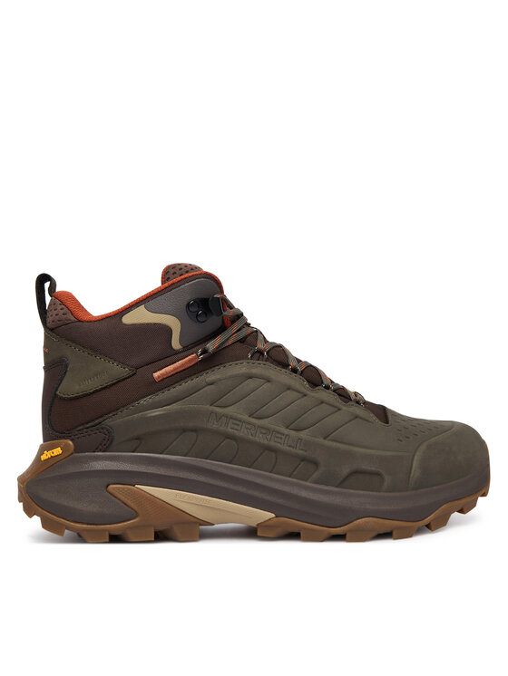 Merrell Трекінгові черевики Merrell Moab Speed 2 Leather MID Waterproof J037781 Зелений