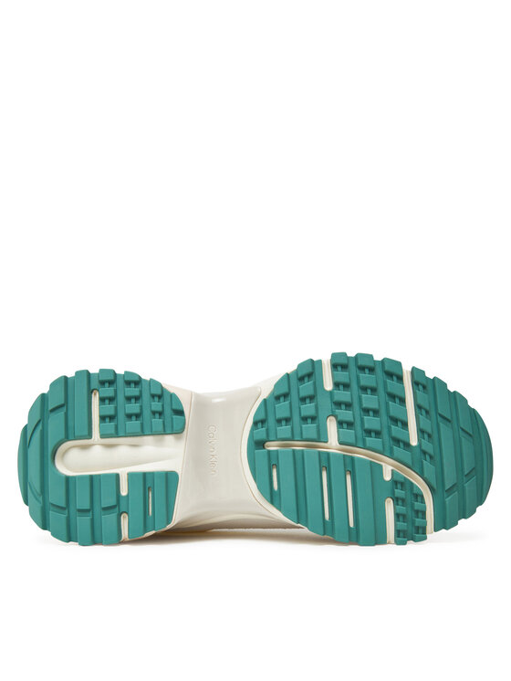 Calvin Klein Jeans Сникърси Calvin Klein Jeans Hike Runner Mg Nylon Perl YW0YW01963 Екрю