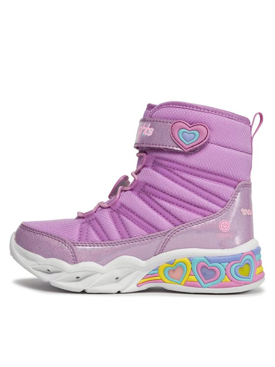 Skechers Sněhule Skechers Sweetheart Lights 302661L/LVTQ Růžová