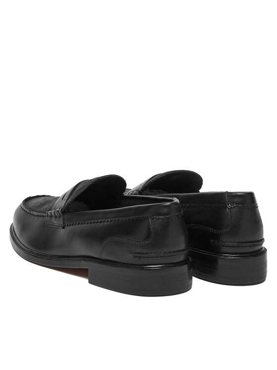 Clarks Mokasinke Clarks CraftJames Lo 26184686 Crna