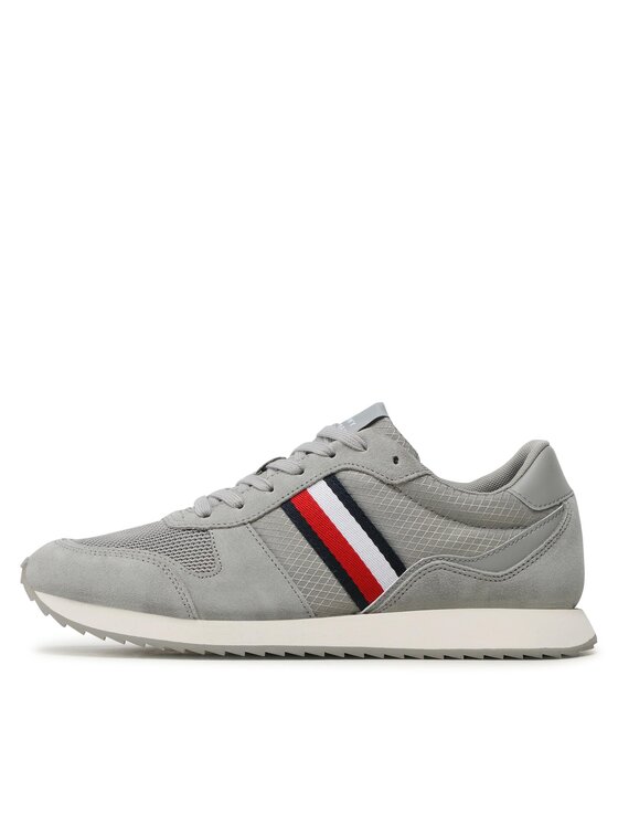 Tommy Hilfiger Sneakers Tommy Hilfiger Runner Evo Mix FM0FM04699 Grigio