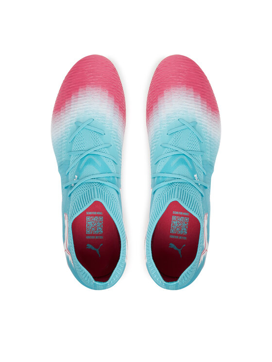 Puma Ghete pentru fotbal Puma Future 8 Match Re-Charge Fg/Ag 108759 01 Albastru celest