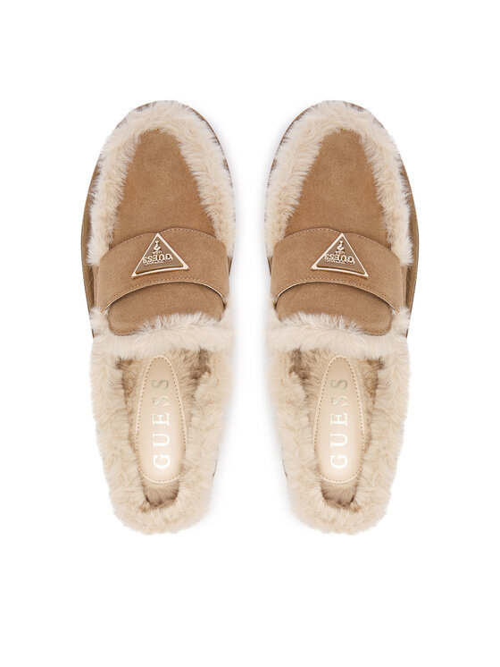 Guess Papucs Guess FLFBRI ESU06 Bézs