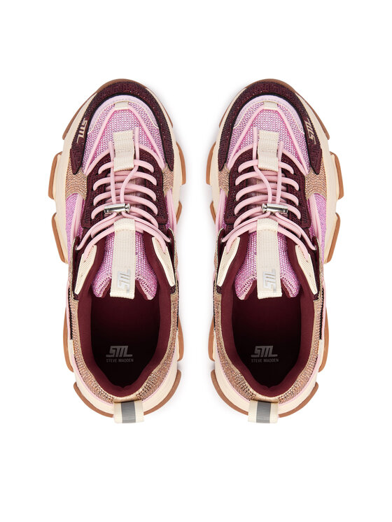 Steve Madden Снікерcи Steve Madden Vault 2R 11003549 Бордовий