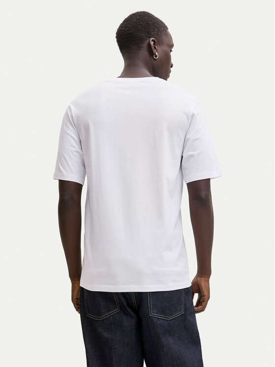 Jack & Jones Jack & Jones Camiseta Corp Graphic 12268415 Blanco Regular Fit
