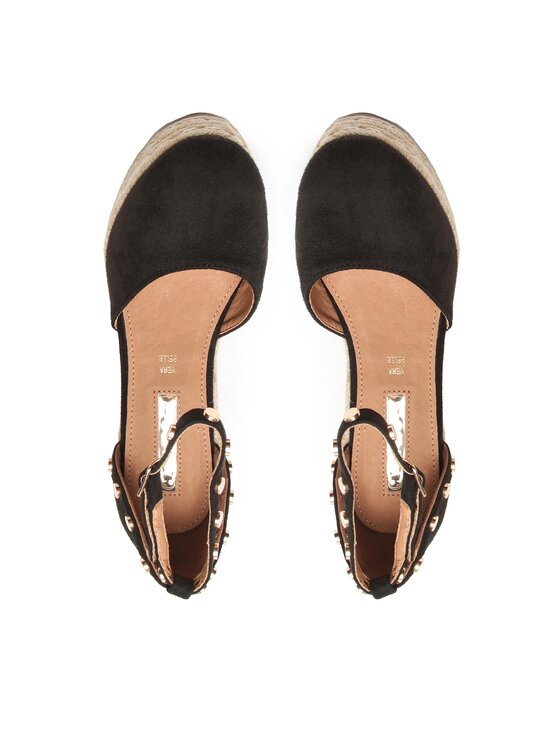 CAFèNOIR Espadrilky CAFèNOIR C1XA9910 Čierna