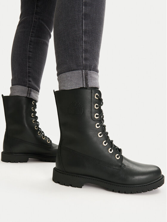 Timberland Черевики Timberland Premium 8 Inch Lace Up Wp TB0A43MXW021 Чорний