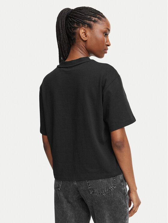 HUGO HUGO Camiseta Duslant 50570677 Negro Oversize