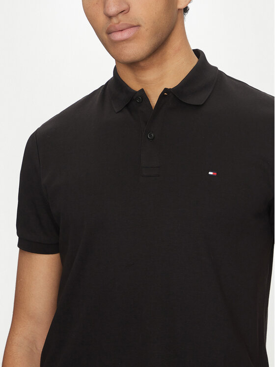 Tommy Hilfiger Tommy Hilfiger Polo Essential MW0MW35585 Nero Regular Fit