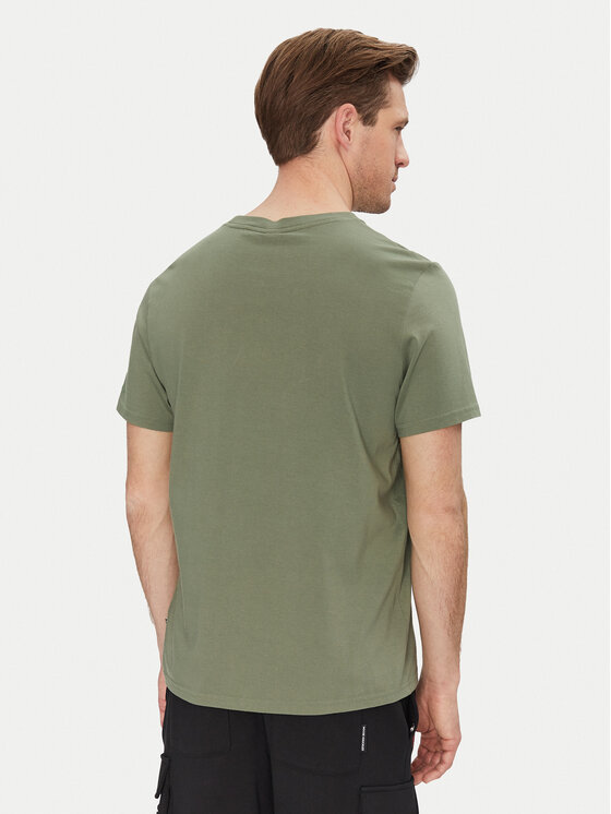 Moose Knuckles Moose Knuckles Футболка Duluth M15MT759 Зелений Regular Fit