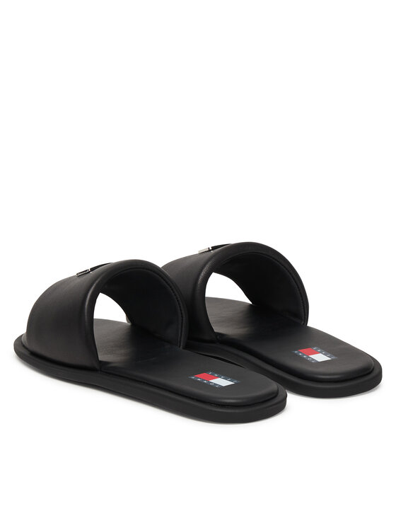 Tommy Jeans Papucs Tommy Jeans Tjw Soft Padded Casual Slide EN0EN02950 Fekete
