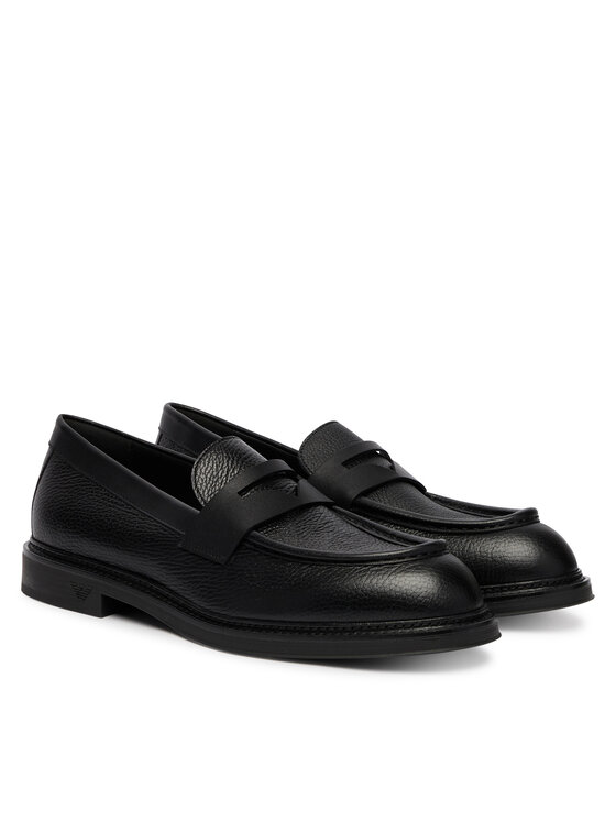 Emporio Armani Лофери Emporio Armani EM003921 AF20735 UC001 Чорний