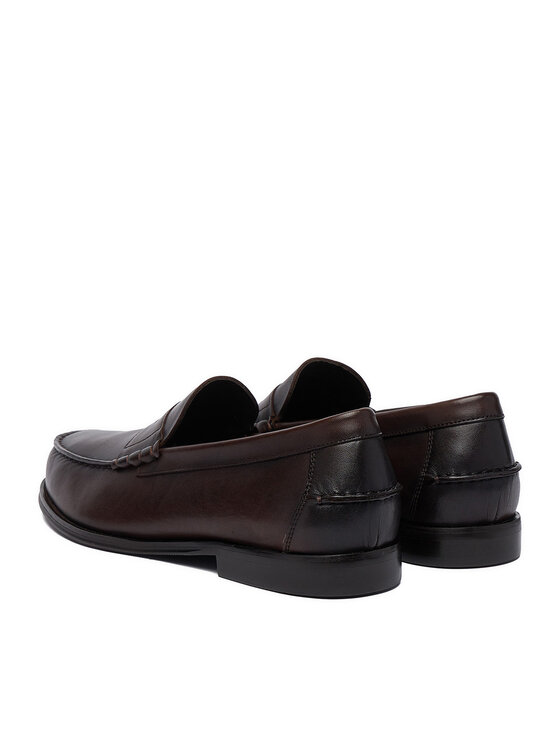 GINO ROSSI Мокасини GINO ROSSI EO-VENTO-01 Темно-коричневий